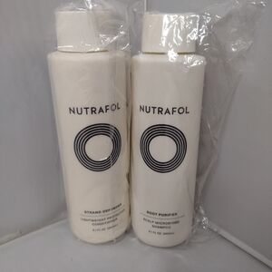 Nutrafol Root Purifier Shampoo Strand Defender Conditioner 8.1 Oz